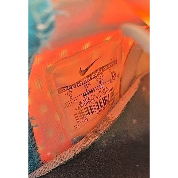 Nike KD 6 What The Kevin Durant 669809-500 Size 8 - Picture 7 of 10